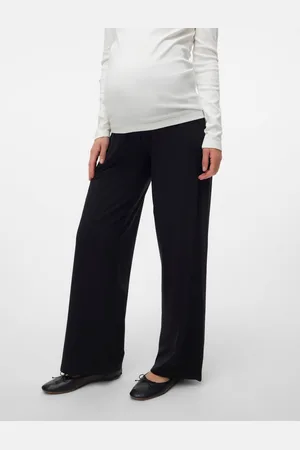 Mama;licious Pantaloni Loose Fit Vita Media