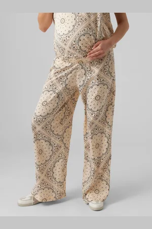 Mama;licious Pantaloni Wide Leg Fit