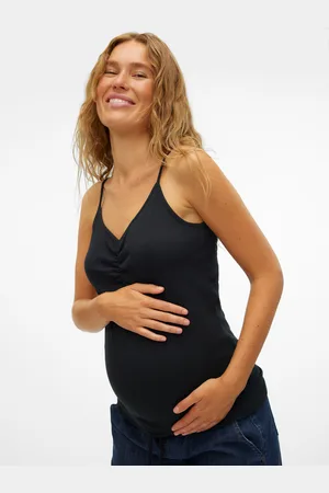 Mama;licious Top Bodycon Fit Scollo A V
