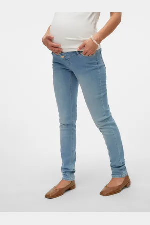 Mama;licious Jeans Regular Fit Vita Bassa