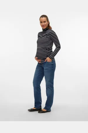 Mama;licious Jeans Regular Fit Vita Media