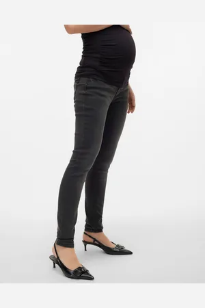 Mama;licious Jeans Slim Fit Vita Bassa
