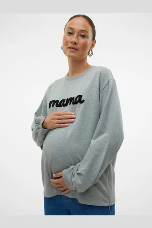 Mama;licious Felpe Regular Fit Paricollo