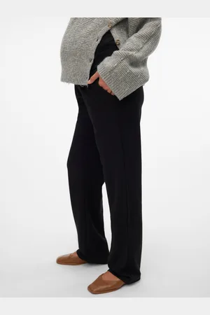 Mama;licious Pantaloni Regular Fit Vita Alta