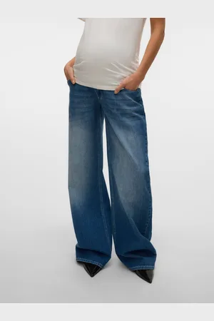 Mama;licious Jeans Wide Leg Fit Vita Media