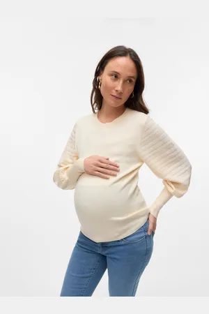Mama;licious Pullover Regular Fit Paricollo