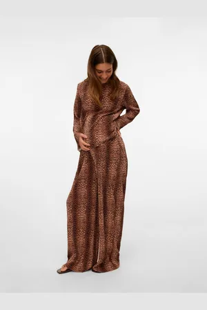 Mama;licious Pantaloni Wide Leg Fit