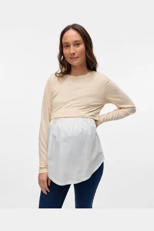 Mama;licious Top Regular Fit Paricollo