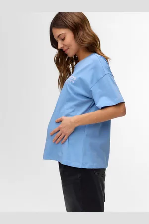 Mama;licious T-shirt Loose Fit Scollo A U