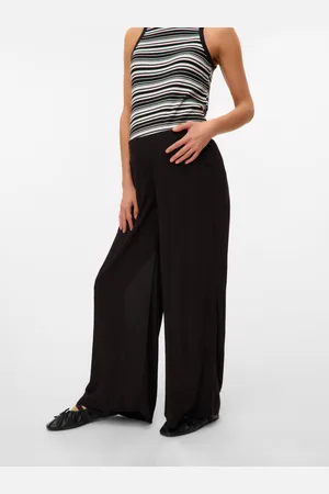 Mama;licious Pantaloni Wide Leg Fit