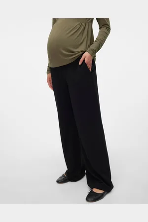 Mama;licious Pantaloni Wide Leg Fit