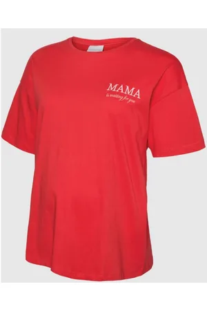 Mama;licious T-shirt Loose Fit Scollo A U