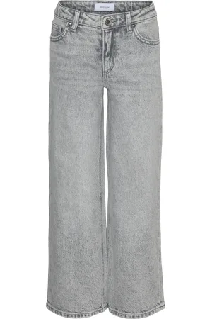 VERO MODA Vmtessa Vita Alta Wide Leg Fit Jeans