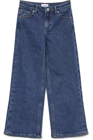 VERO MODA Vmtessa Vita Alta Wide Leg Fit Jeans