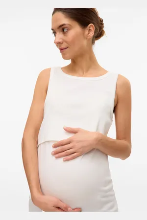 Mama;licious Top Slim Fit Paricollo