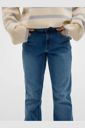 VERO MODA Vmriver Vita Alta Slim Fit Jeans