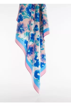MANGO Donna Sciarpe - Foulard stampa floreale