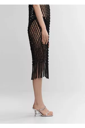 MANGO Donna Sandali - Sandali fasce metallizzate