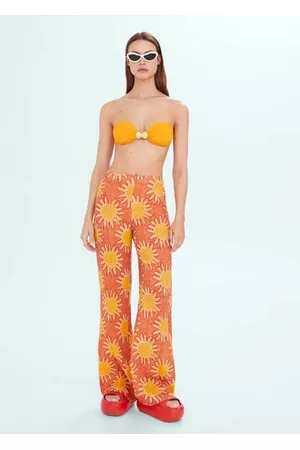 MANGO Donna Pantaloni flare - PANTALONI