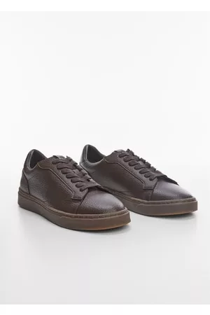 MANGO Uomo Sneakers - Sneaker pelle follata