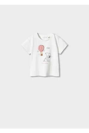 MANGO Bambina T-shirt con stampa - Maglietta stampata Snoopy