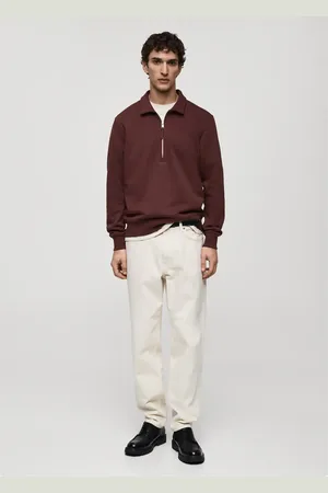 MANGO Felpa polo cotone regular-fit