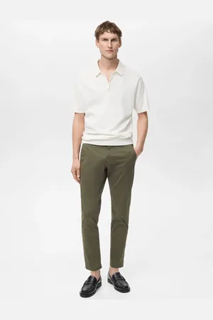 MANGO Pantaloni Prato chino cropped tapered
