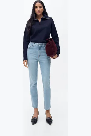 MANGO Jeans Claudia slim crop