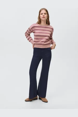 MANGO Pullover maglia a righe