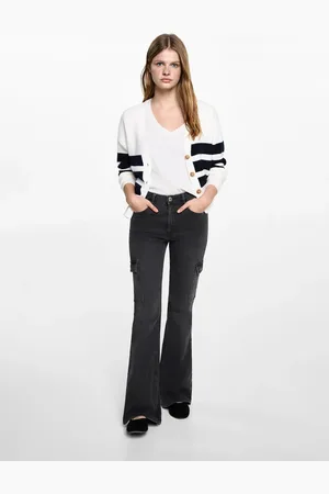 MANGO Jeans flare cargo