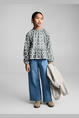 MANGO Blusa stampa geometrica