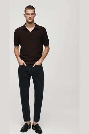 MANGO Jeans cropped carrot fit