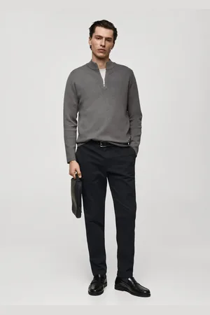 MANGO Pantaloni Barna slim-fit chino twill
