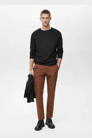 MANGO Pantaloni slim-fit comfort stretch coulisse
