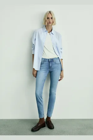 MANGO Jeans Pushup skinny vita bassa