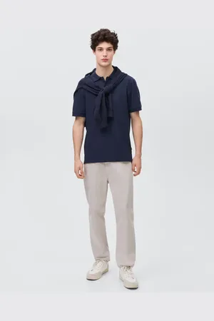 MANGO Polo cotone piqué