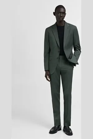 MANGO Pantaloni completo Milán quadri Galles