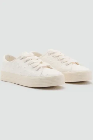 MANGO Sneaker ricamate