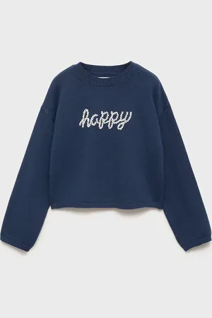 MANGO Pullover maglia perline