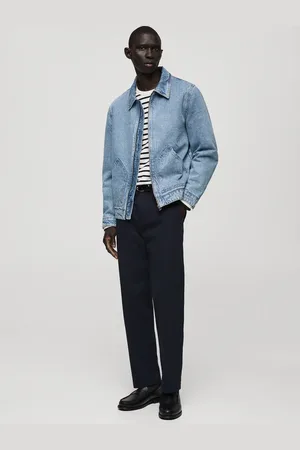 MANGO Giubbotto denim trapuntato
