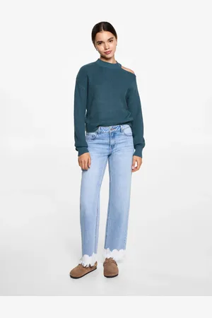 MANGO Pullover asimmetrico spacco spalla