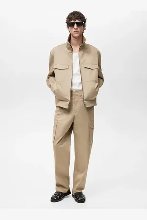 MANGO Pantaloni cargo relaxed-fit
