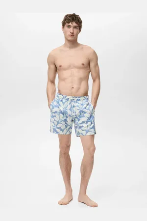 MANGO Costume stampa floreale