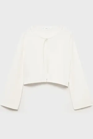 MANGO Cardigan maglia sottile cotone