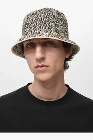 MANGO Cappello bucket paglia