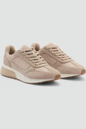 MANGO Sneaker combinate pelle