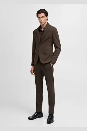 MANGO Pantaloni completo París super slim-fit