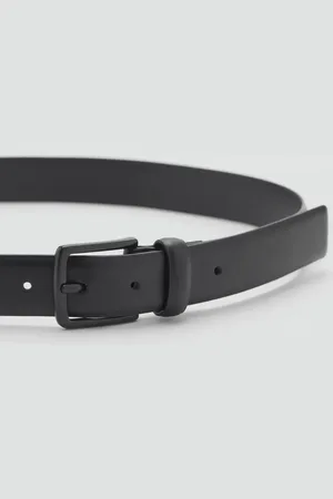 MANGO Cintura pelle nappa