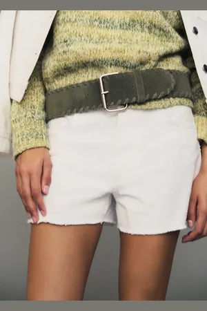 MANGO Short cotone ricami