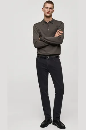 MANGO Jeans Jan slim fit neri